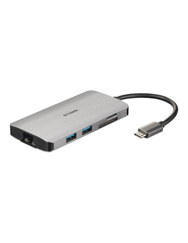 8-IN-1 USB-C HUB WITH HDMI ETHERNET