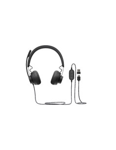 LOGITECH ZONE WIRED UC - GRAPHITE -