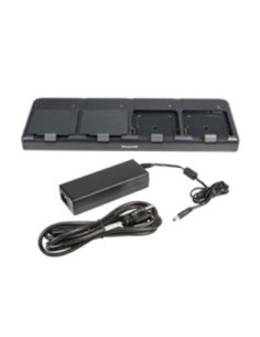 For recharging up to 4 batteries