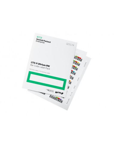 HPE LTO-9 RW Bar Code Label Pack