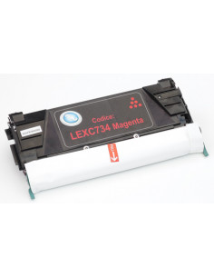  Toner a Colori C734A1MG C736H1MG 24B5805 6.000 copie 
MAGENTA Confezione da 1 (Compatibile Lexmark Cod. Originale 0C734A1MG)