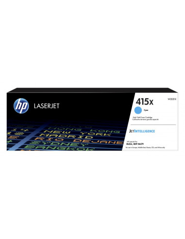 HP 415X CYAN LASERJET TONER CARTRID