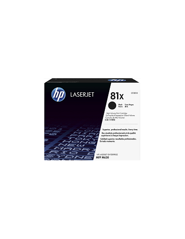 HP 81X BLK CONTRACT LJ TONER CARTRI