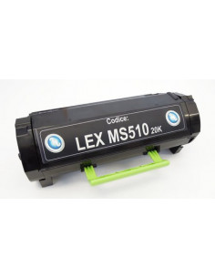  Toner Monocromatico 24B6186 16.000 copie 
BLACK Confezione da 1 (Compatibile Lexmark Cod. Originale 24B6186)