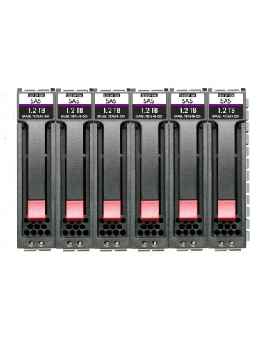 HPE MSA 48TB SAS 7 2K LFF M2 6pk HD