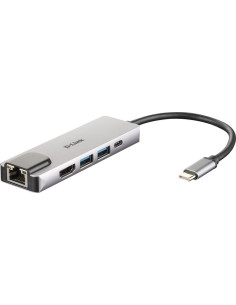 5-in-1 USB-C Hub HDMI Ethernet and
