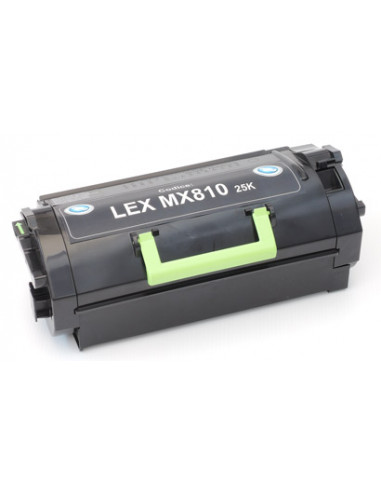  Toner Monocromatico 62D2H00 62D2000 25.000 copie 
BLACK Confezione da 1 (Compatibile Lexmark Cod. Originale 62D2000)
