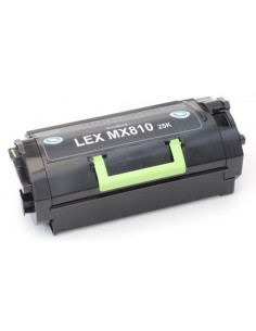  Toner Monocromatico 62D2H00 62D2000 25.000 copie 
BLACK Confezione da 1 (Compatibile Lexmark Cod. Originale 62D2H00)