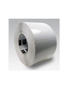 ETICH IN POLIESTERE ARGENTO 60X39MM