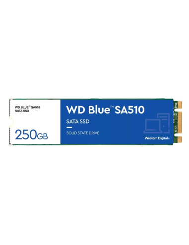 WD BLUE 250GB SSD SA510 M2 SATA3 3D