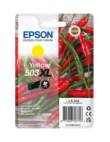 CARTUCCE PEPERONCINO YELLOW503XL