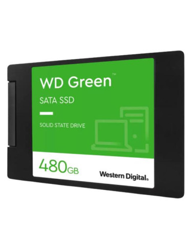WD 480GB GREEN SSD 2 5  7MM SATA