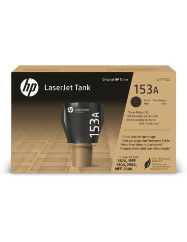 HP 153A BLACK ORIGINAL TANK RELOAD