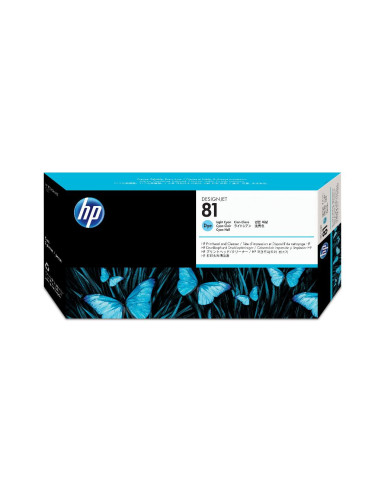 TESTINA STAMPA CIANO CHIARO HP N 81