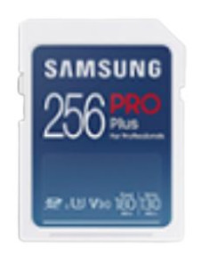 SAMSUNG SD CARD PRO PLUS 256GB V30