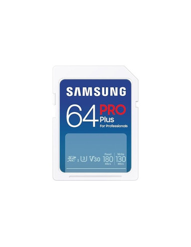 SAMSUNG SD CARD PRO PLUS 64GB V10 U