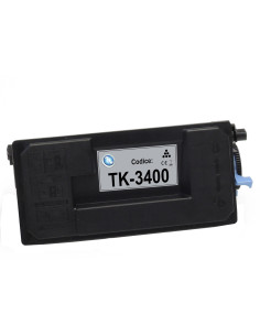  Toner Monocromatico 1T0C0Y0NL0 TK3400 12.500 copie 
BLACK Confezione da 1 (Compatibile Kyocera Mita Cod. Originale 1T0C0Y0NL0)