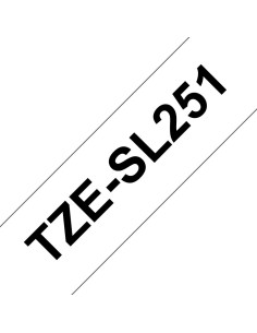 NASTRO STAND LAM 24MM NERO SU BIANC