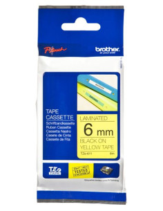 LAMINATO DA 6 MM  8 M  NERO GIALLO