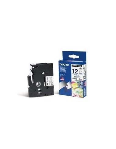 NASTRO TZ 12 MM BLU BIANCO TESSUTO