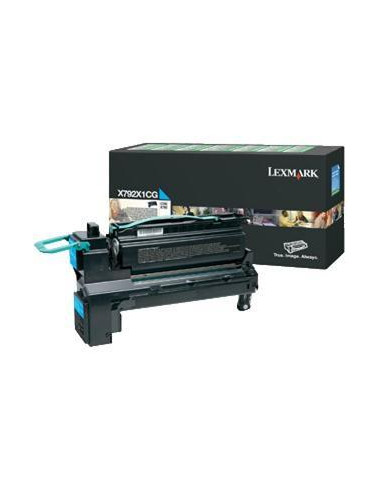 X792X1CG Toner a Colori 20 000 Copie Cyan Confezione da 1