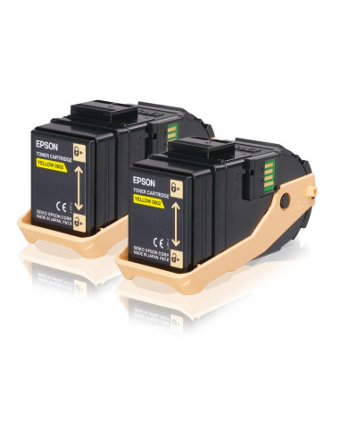 TONER  GIALLO CONF 2PZ AL-C9300