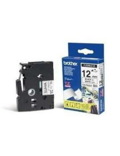 NASTRO TZ 12MM NERO BIANCO FLESS