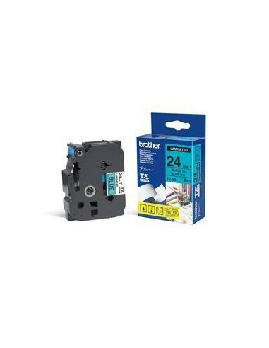 NASTRO TZ 24MM NERO SU BLU