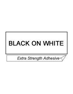 NASTRO TZ 36MM NERO BIANCO AD RESIS