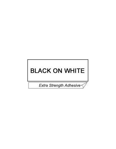 NASTRO TZ 36MM NERO BIANCO AD RESIS