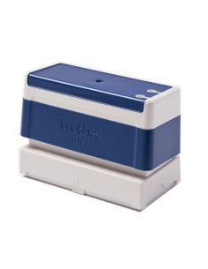 TIMBRO BLU   40X90 MM 