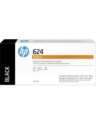HP 624 775ML BLK STITCH DYE SBLMT I