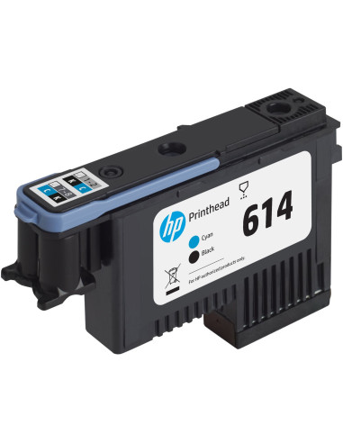 HP 618 BLACK AND CYAN STITCH PRINTH