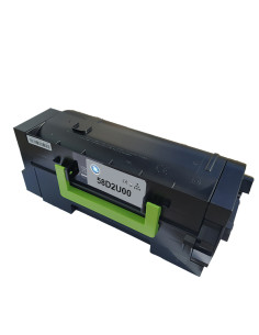  Toner Monocromatico 58D2U00 55.000 copie 
BLACK Confezione da 1 (Compatibile Lexmark Cod. Originale 58D2U00)