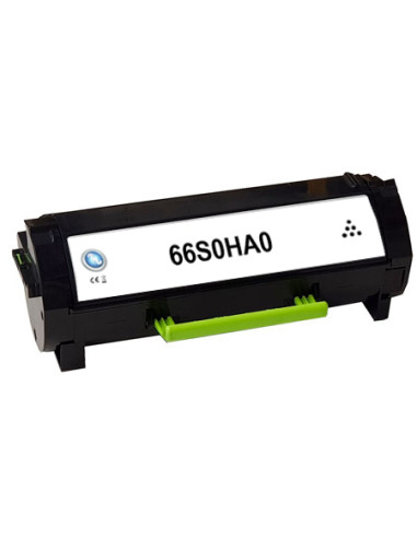  Toner Monocromatico 66S0HA0 28.400 copie 
BLACK Confezione da 1 (Compatibile Lexmark Cod. Originale 66S0HA0)