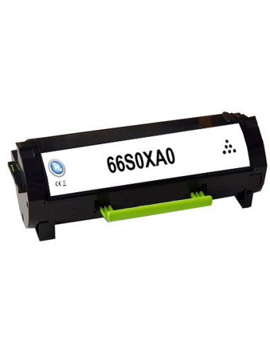  Toner Monocromatico 66S0XA0 31.000 copie 
BLACK Confezione da 1 (Compatibile Lexmark Cod. Originale 66S0XA0)