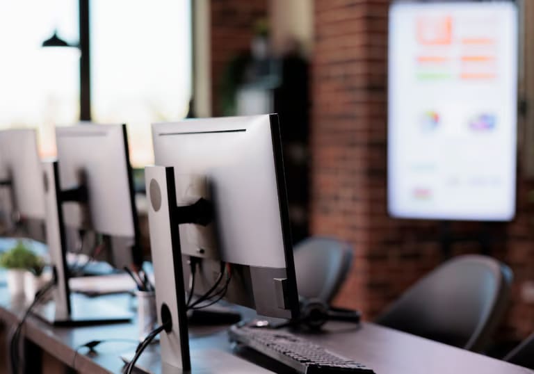 Fotocopiatrice in uso